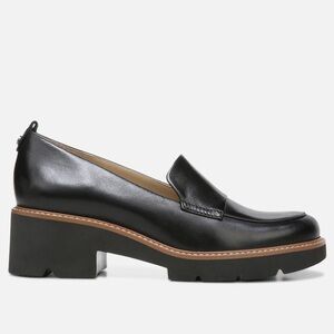 Black Leather Loafers